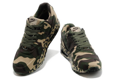 Nike Air Max 1 France Sp Camouflage Army Green Black Outlet